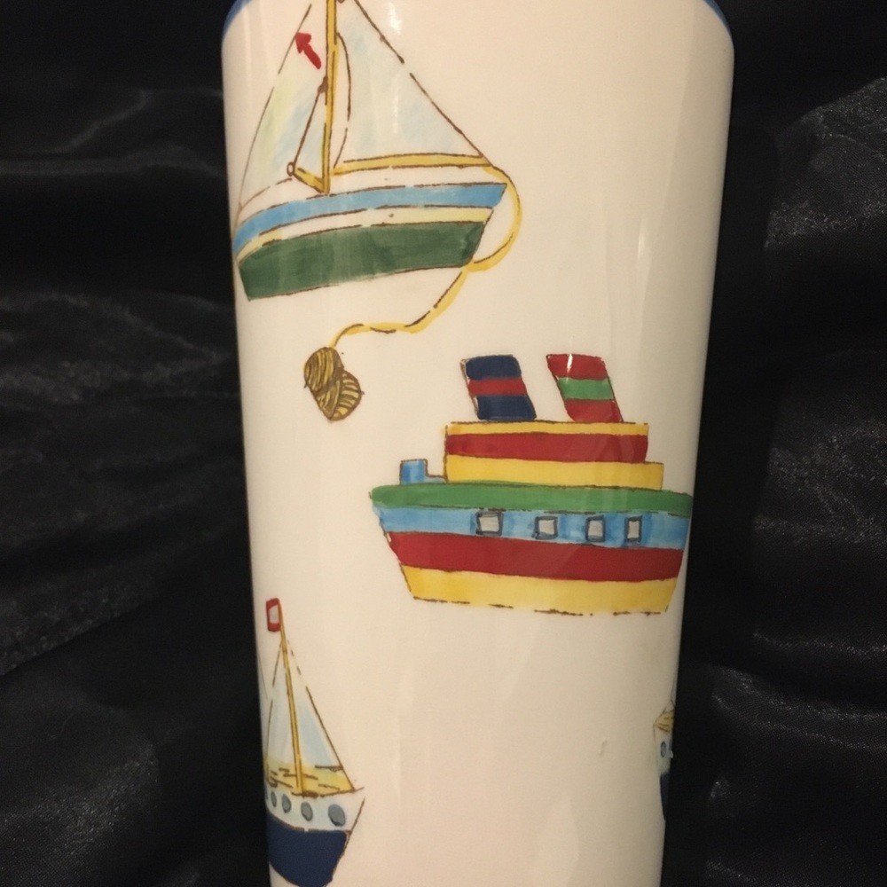 Studio Nova “YACHT RACE” LATTE / coffee MUG! RARE! - Picture 3 of 8